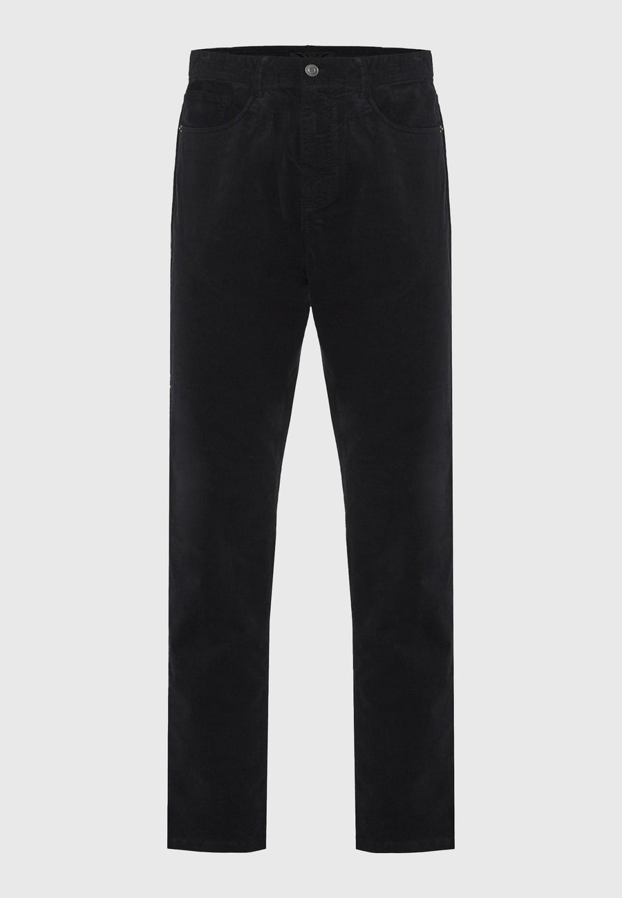 Pantaloni simpli cu cinci buzunare pentru bărbați