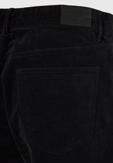 Pantaloni simpli cu cinci buzunare pentru bărbați