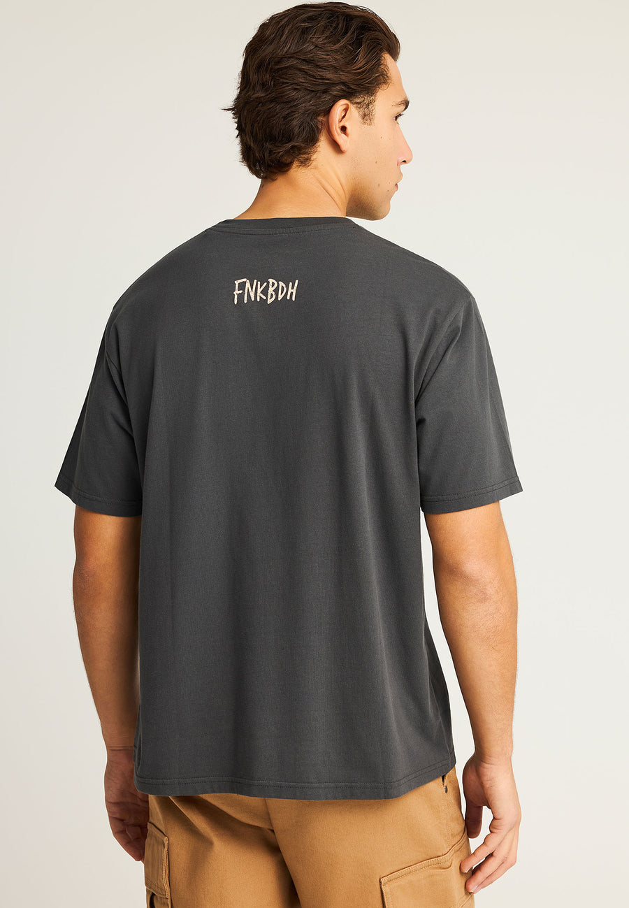 Tricou cu imprimeu pe piept