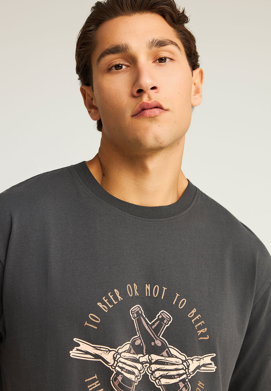 Tricou cu imprimeu pe piept