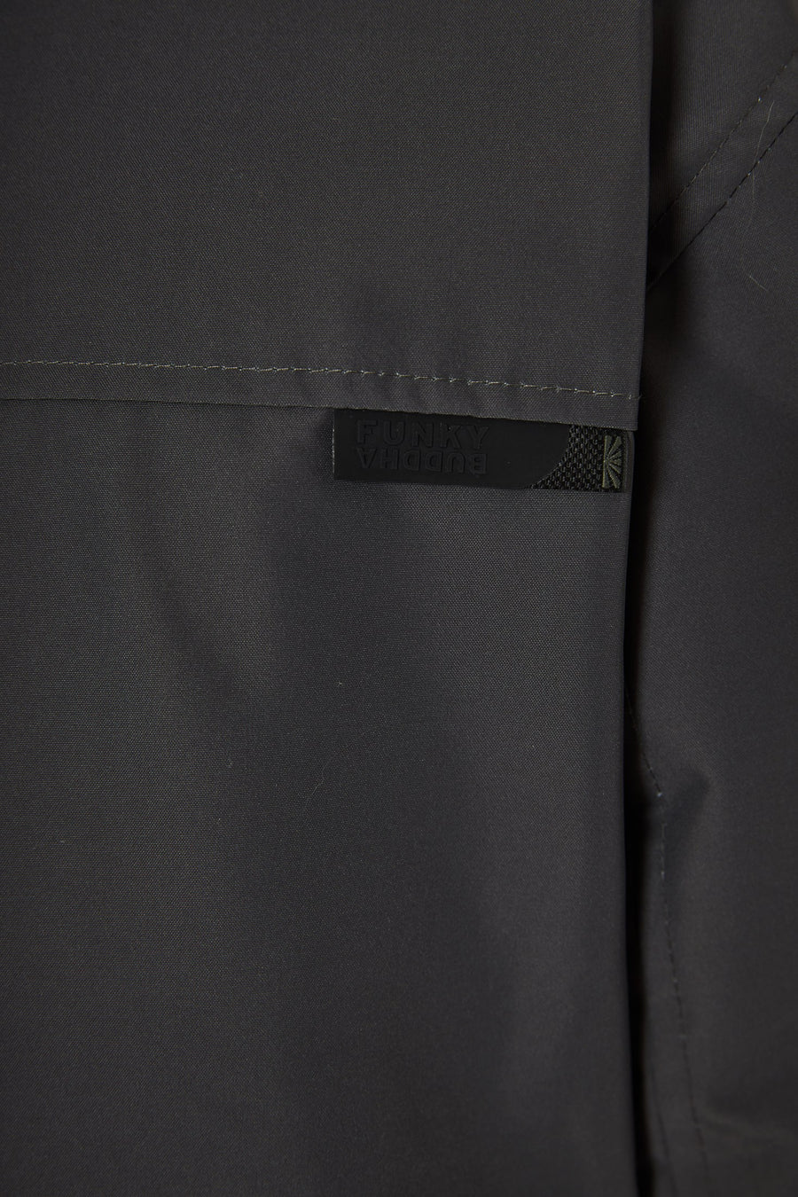 Parka pufoasă pentru bărbați cu glugă detașabilă