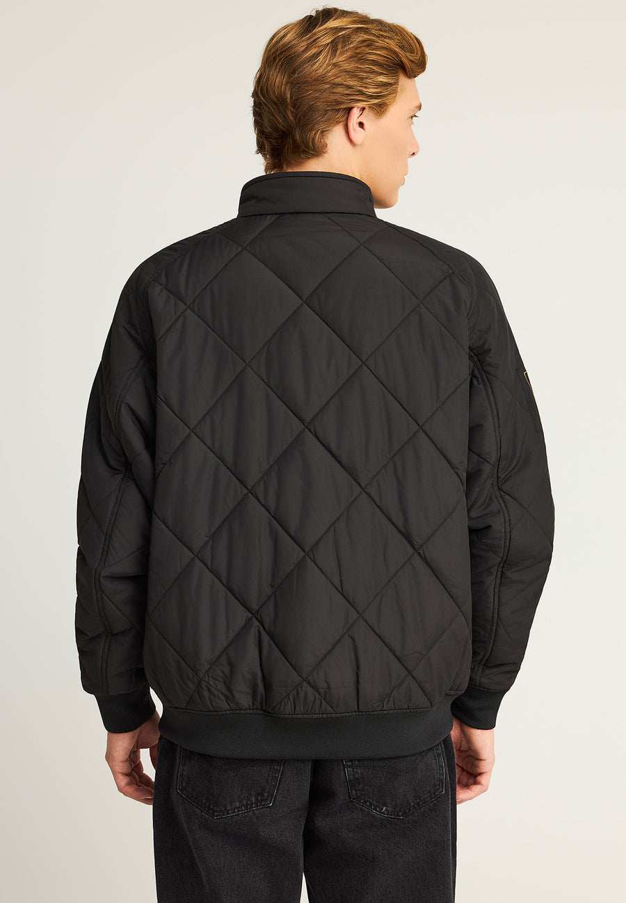 Jachetă bomber matlasată pentru bărbați