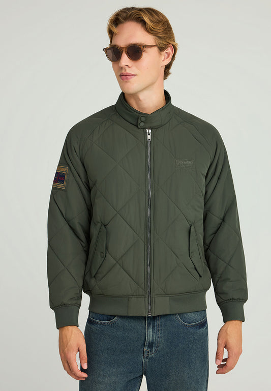 Jachetă bomber matlasată pentru bărbați