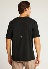 Tricou cu imprimeu de brand pe piept