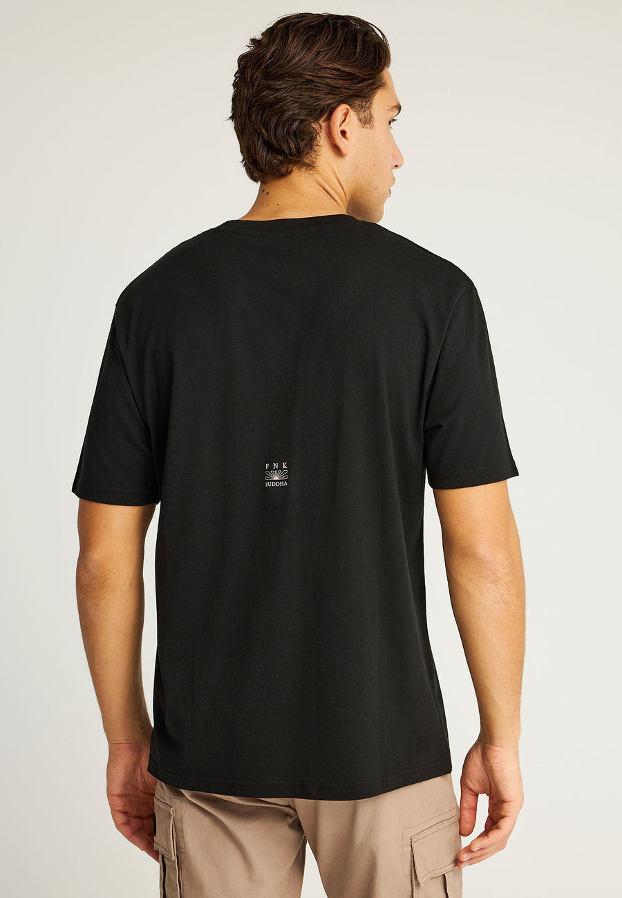 Tricou cu imprimeu de brand pe piept