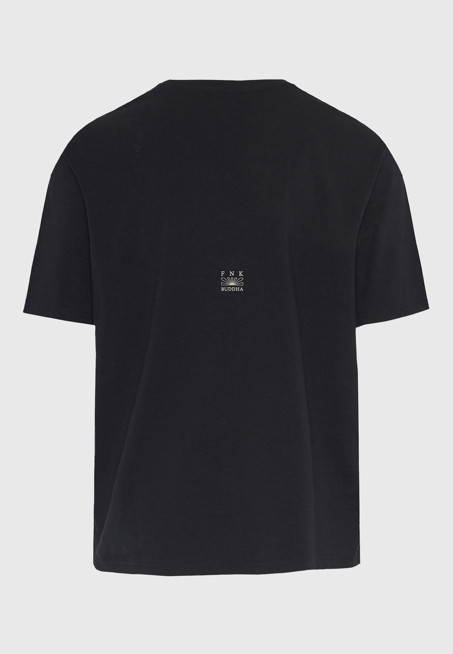 Tricou cu imprimeu de brand pe piept