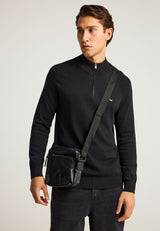 Geantă de umăr bărbătească din piele ecologică (PU)