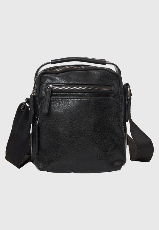 Men's eco-leather shoulder bag (PU)