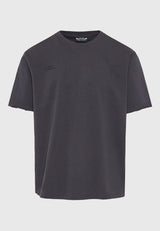 Tricou cu imprimeu text pe spate