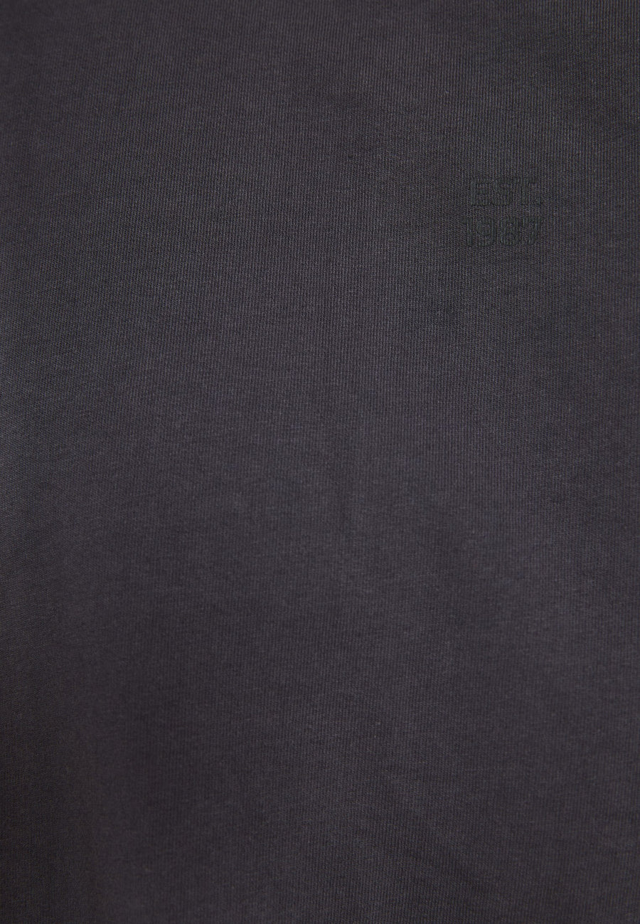 Tricou cu imprimeu text pe spate