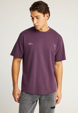 Tricou cu imprimeu text pe spate