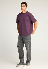 Tricou cu imprimeu text pe spate