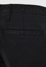 Pantaloni cargo bărbătești, croială regulată, cu manșetă la tiv