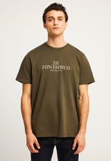 Tricou cu imprimeu pe piept cu logo text