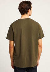 Tricou cu imprimeu pe piept cu logo text