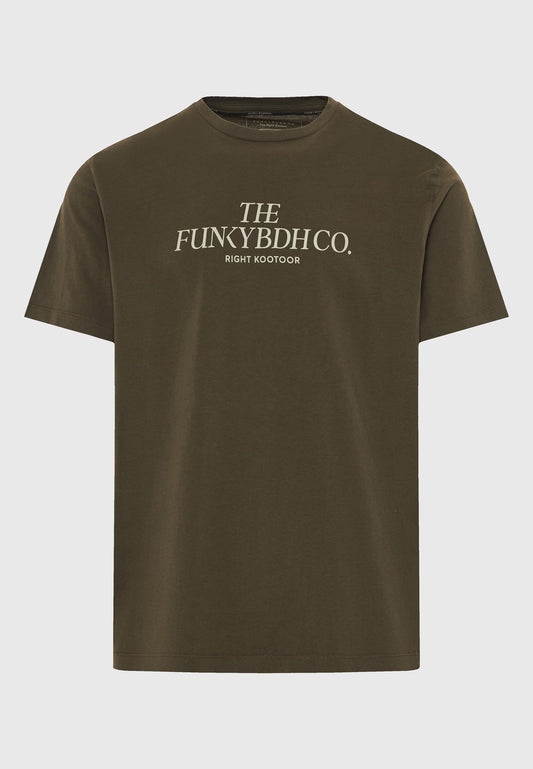 Tricou cu imprimeu pe piept cu logo text