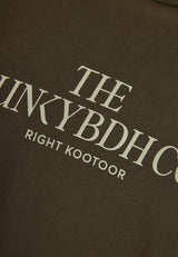 Tricou cu imprimeu pe piept cu logo text