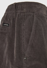 Pantaloni cargo din catifea reiată, croială lejeră, pentru bărbați