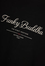 T-Shirt with Text Logo Chest Print