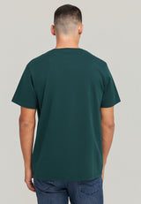T-Shirt with Text Logo Chest Print