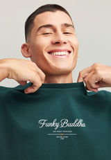 T-Shirt with Text Logo Chest Print