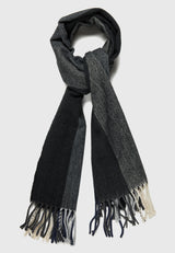 Eșarfă bărbătească cu franjuri