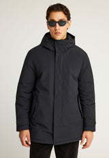 Parka confortabilă cu căptușeală și glugă