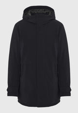 Parka confortabilă cu căptușeală și glugă