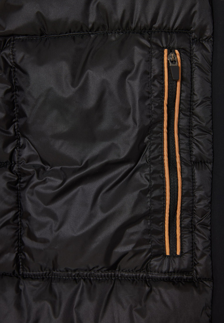 Parka confortabilă cu căptușeală și glugă