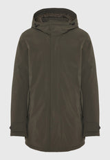 Parka confortabilă cu căptușeală și glugă