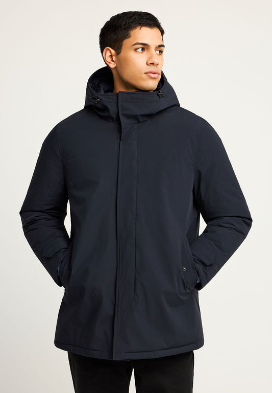 Parka confortabilă cu căptușeală și glugă