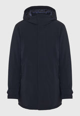 Parka confortabilă cu căptușeală și glugă