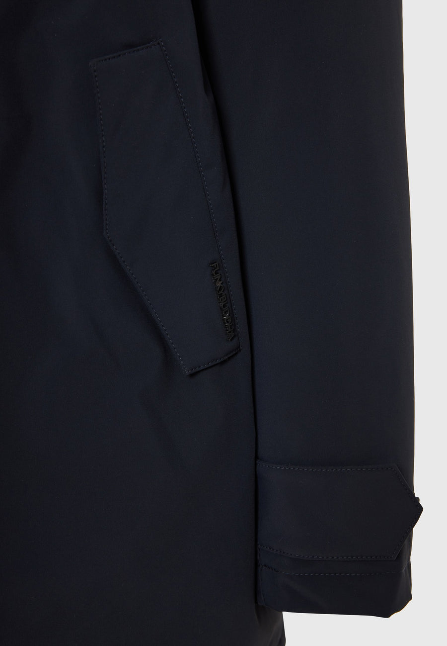 Parka confortabilă cu căptușeală și glugă