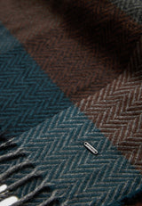 Eșarfă cu dungi pentru bărbați