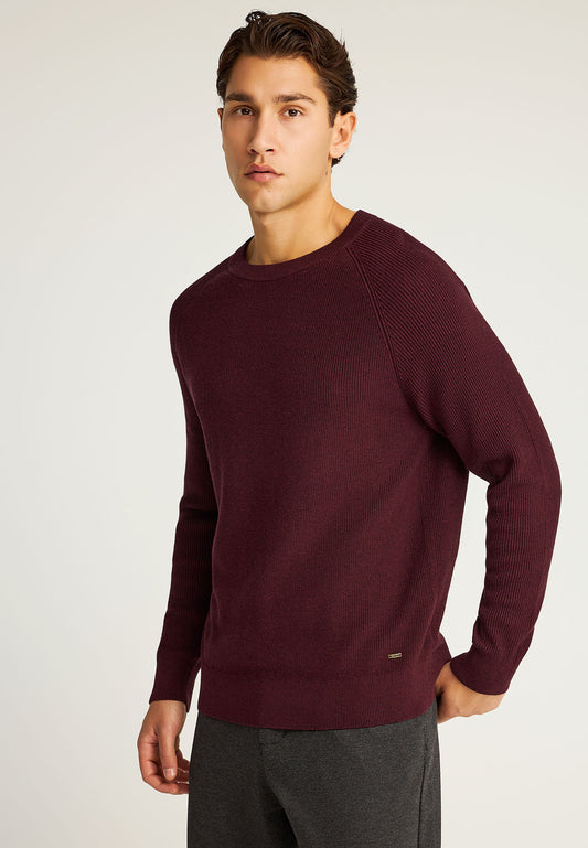 Pulover bărbătesc din bumbac melanj