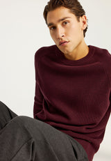 Pulover bărbătesc din bumbac melanj