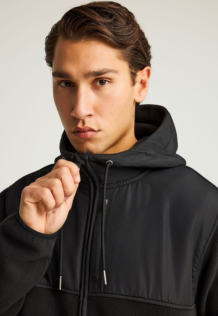 Hanorac cu fermoar pentru bărbați, sustenabil