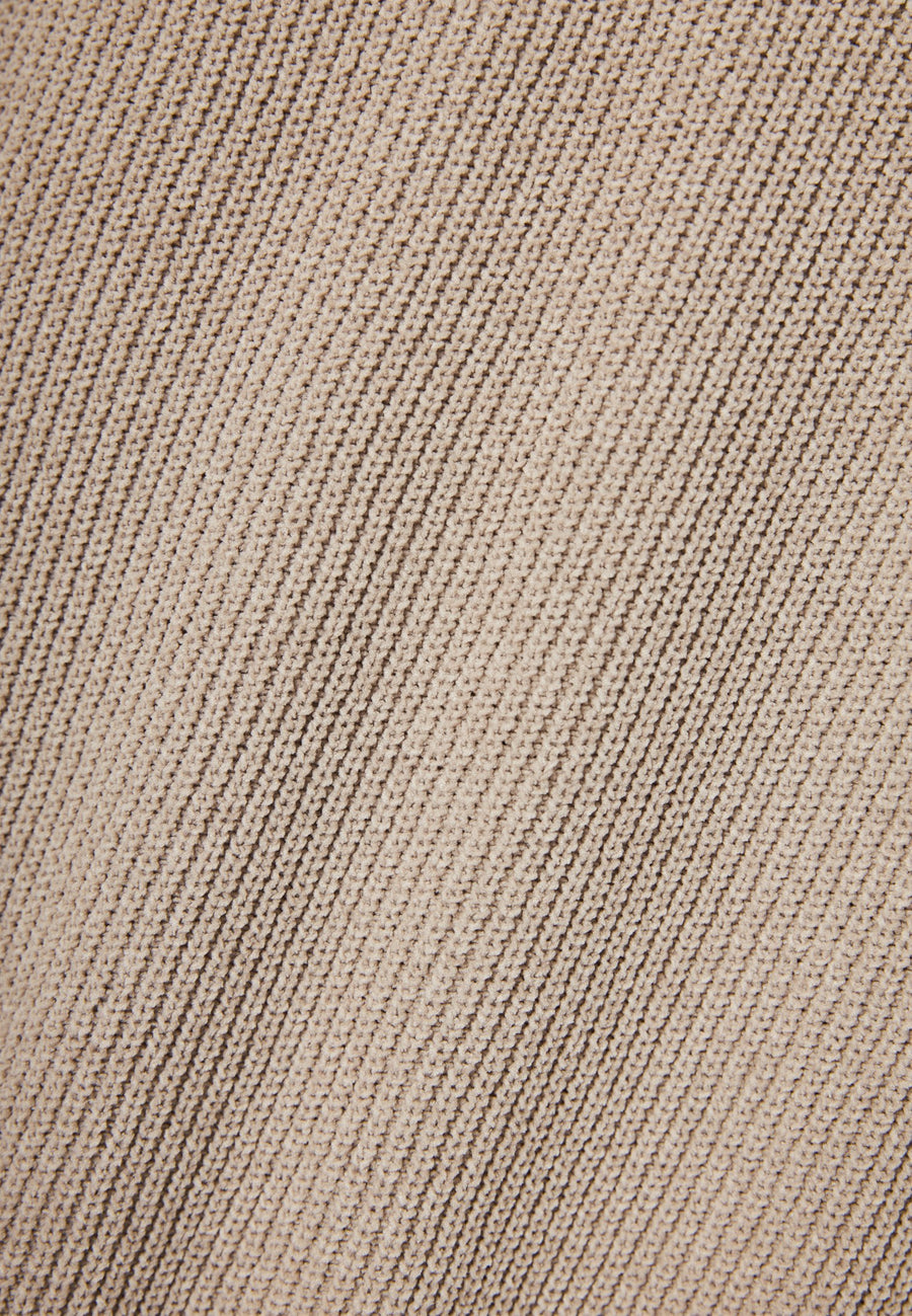 Pulover tricotat cu guler rotund pentru bărbați