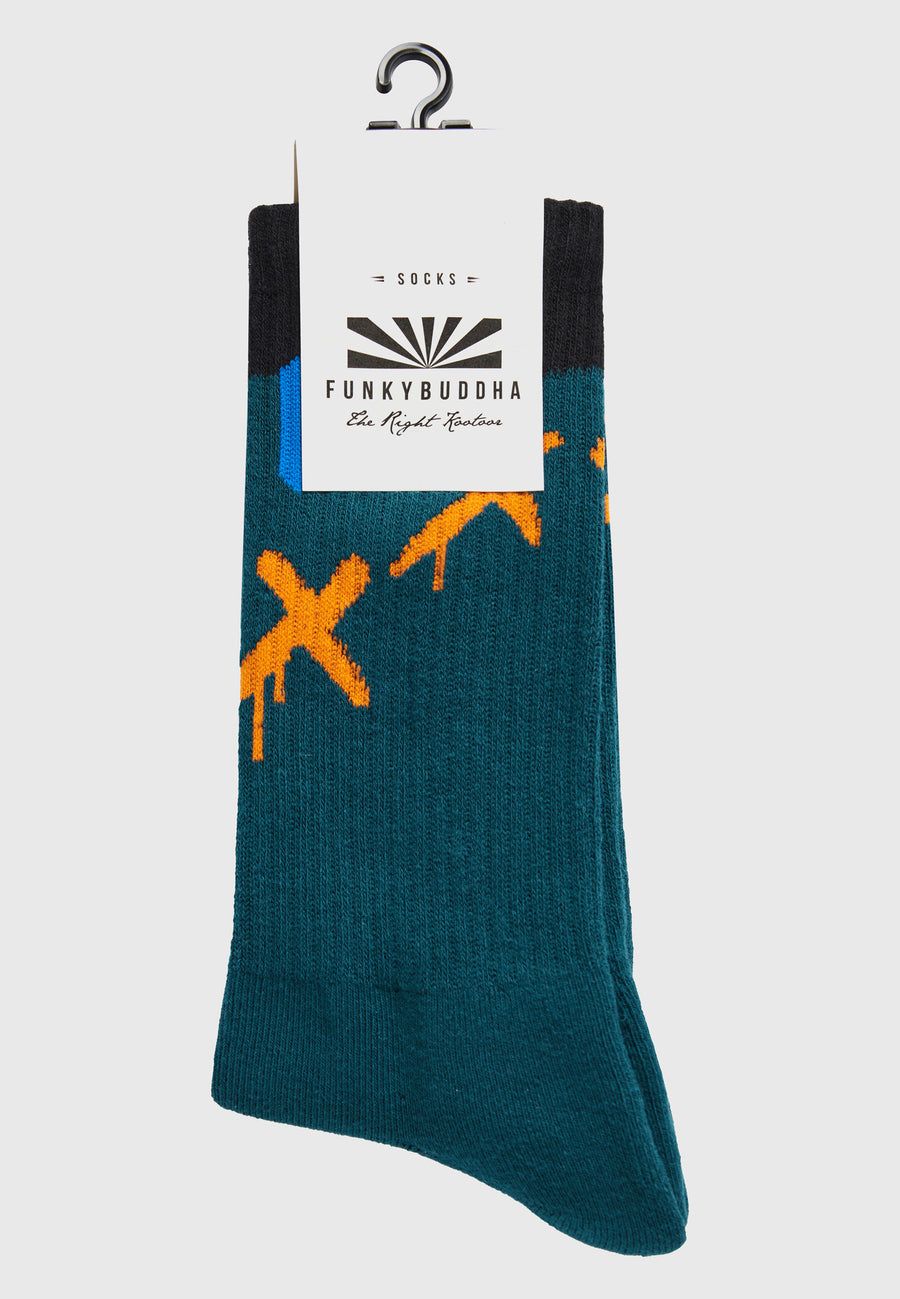 Șosete cu model pentru bărbați