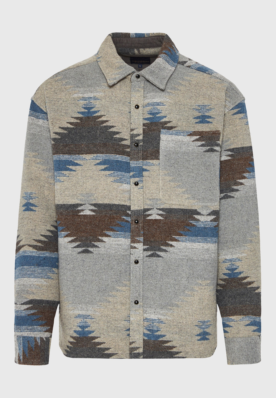 Cămașă casual bărbătească cu model