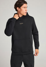 Hanorac bărbătesc cu logo brodat pe piept