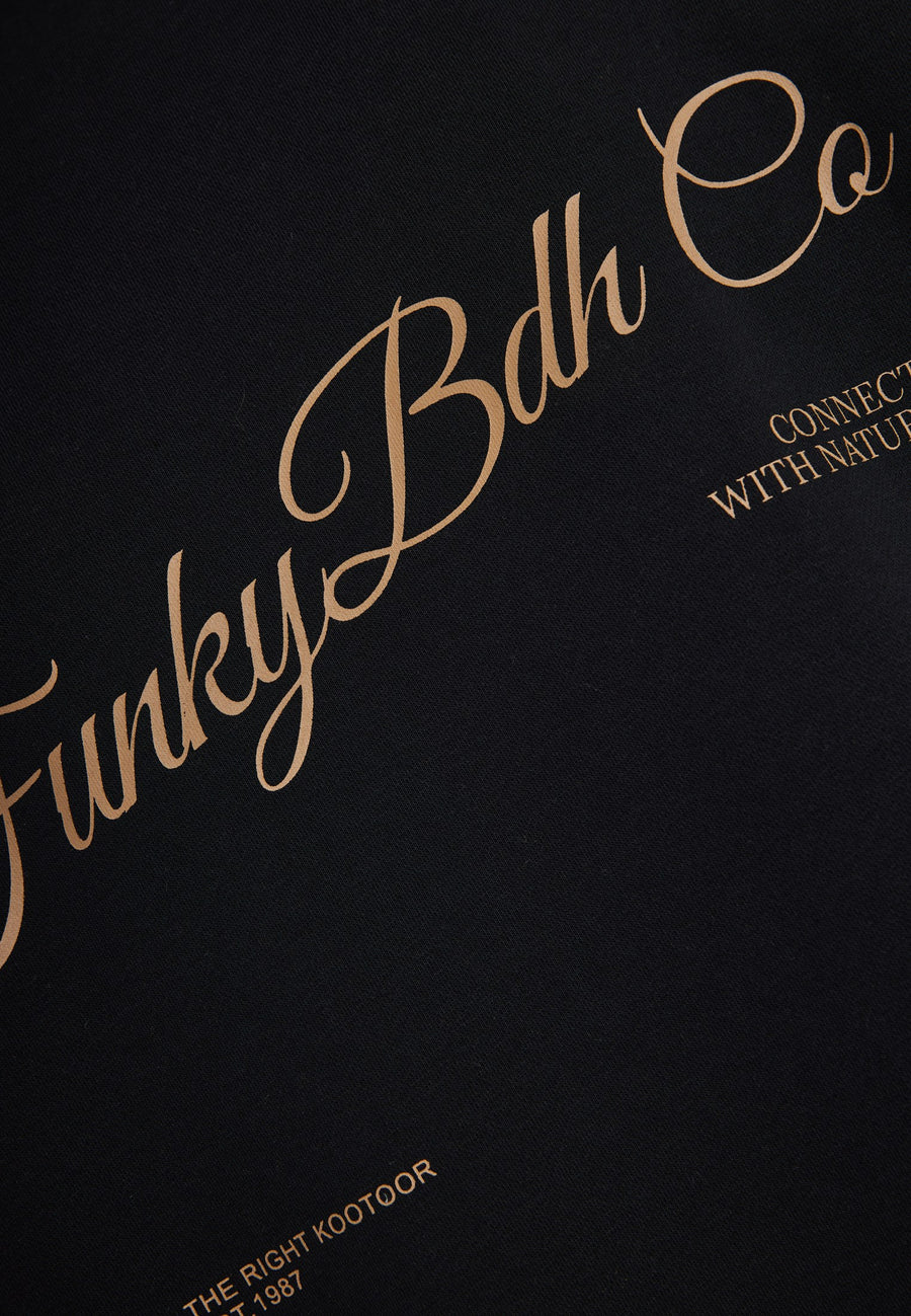 Hanorac bărbătesc cu logo brodat pe piept