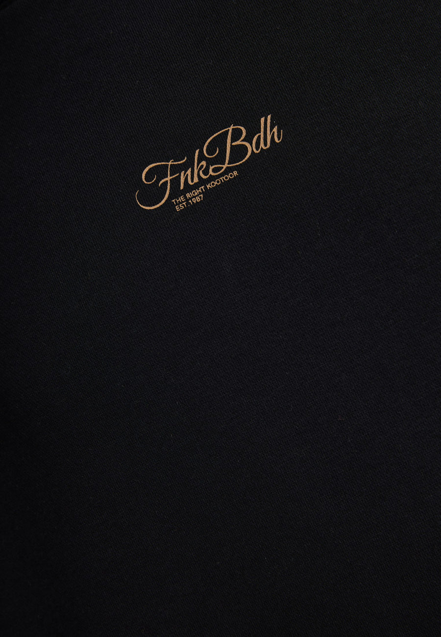 Hanorac bărbătesc cu logo brodat pe piept