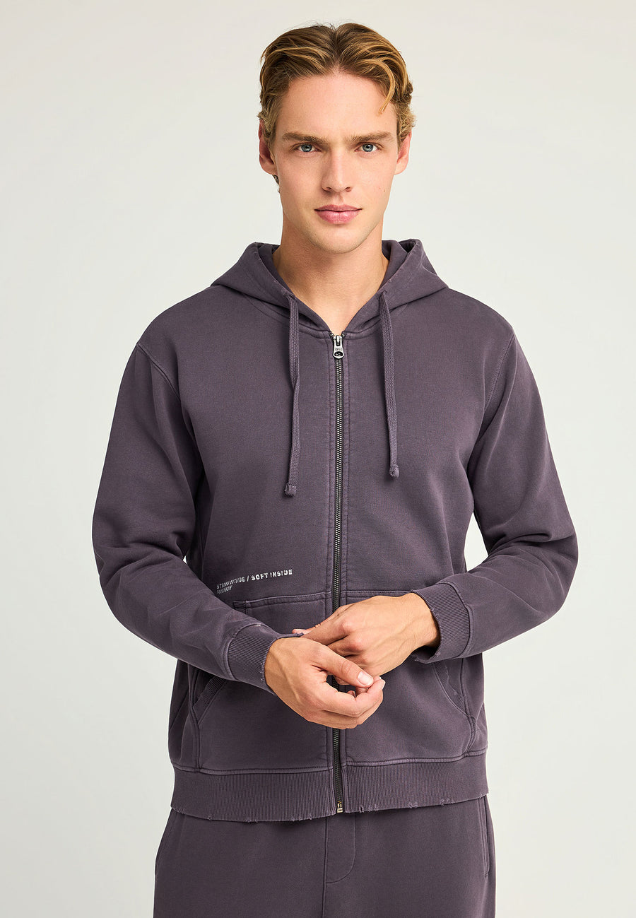 Hanorac cu fermoar pentru bărbați