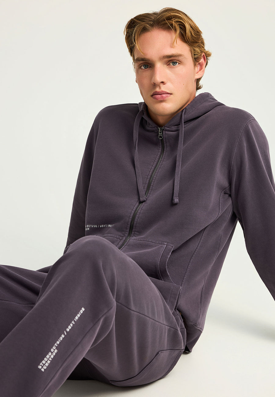 Hanorac cu fermoar pentru bărbați