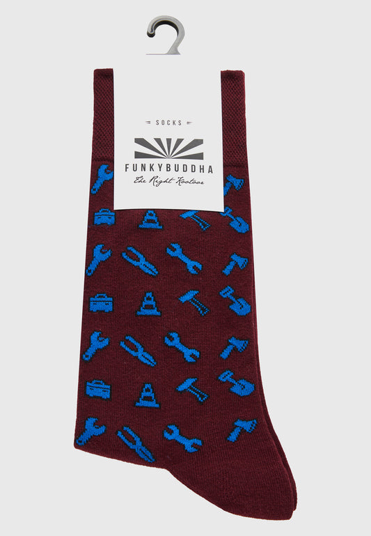 Șosete cu model pentru bărbați