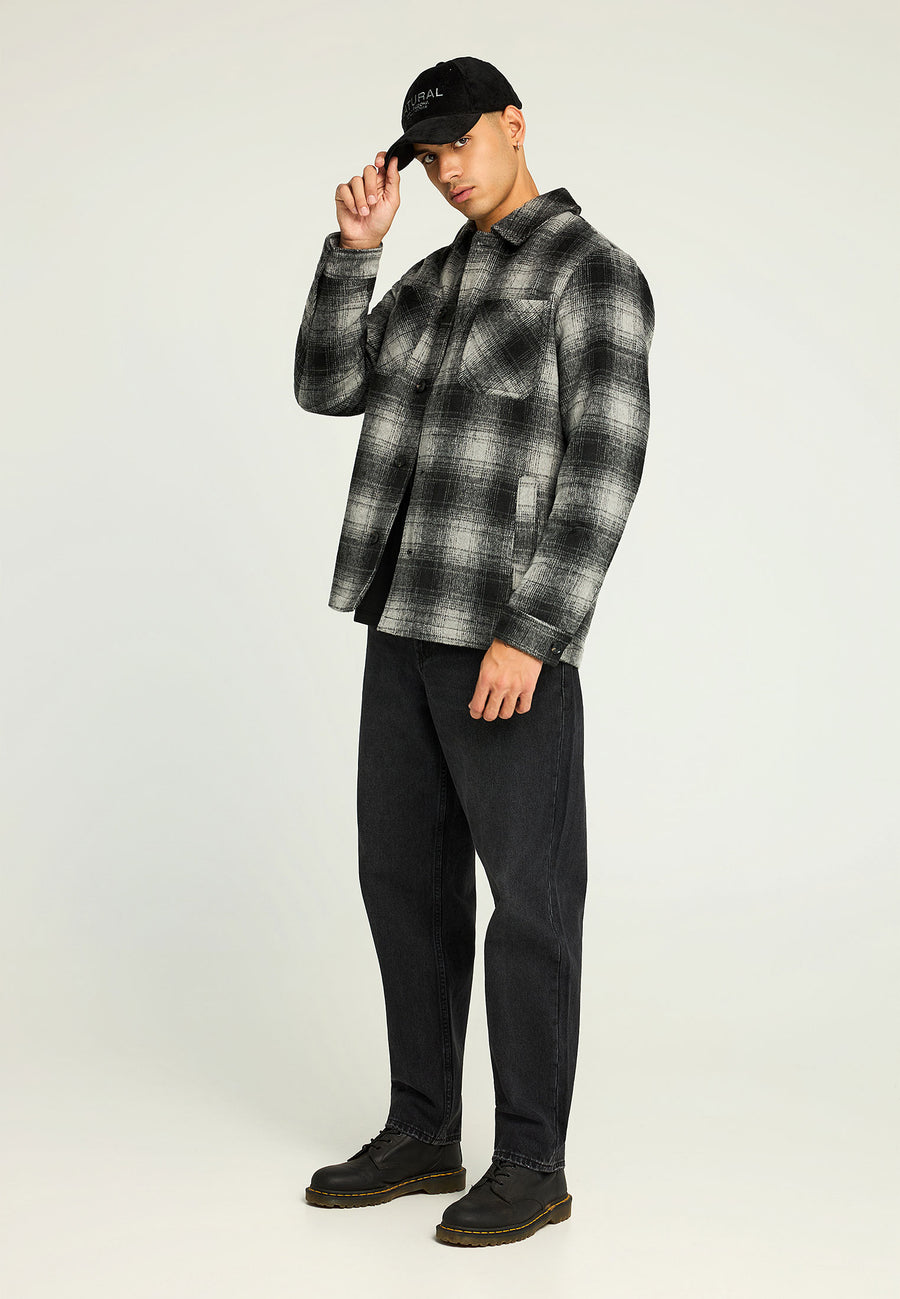 Jachetă casual bărbătească cu guler