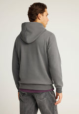 Men's chest printed overhead hoodie
