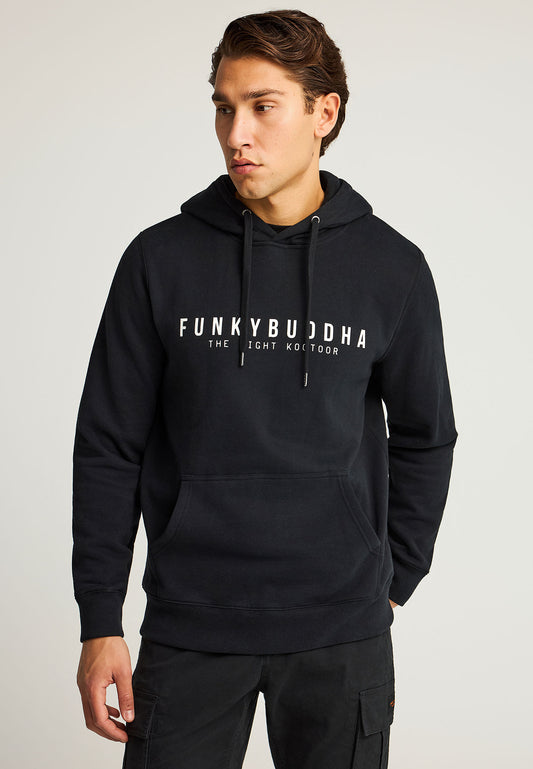 Hanorac cu imprimeu pe piept pentru bărbați