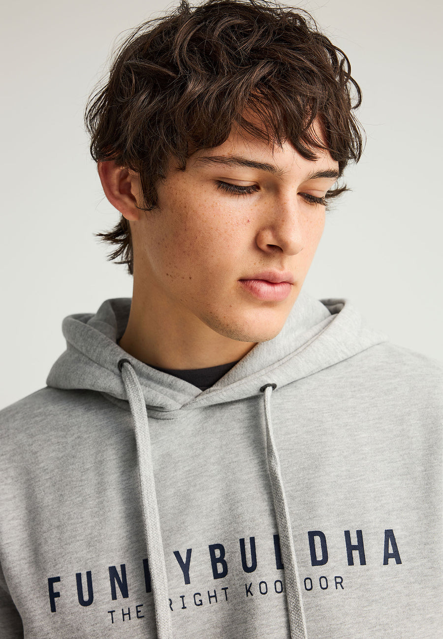 Hanorac cu imprimeu pe piept pentru bărbați